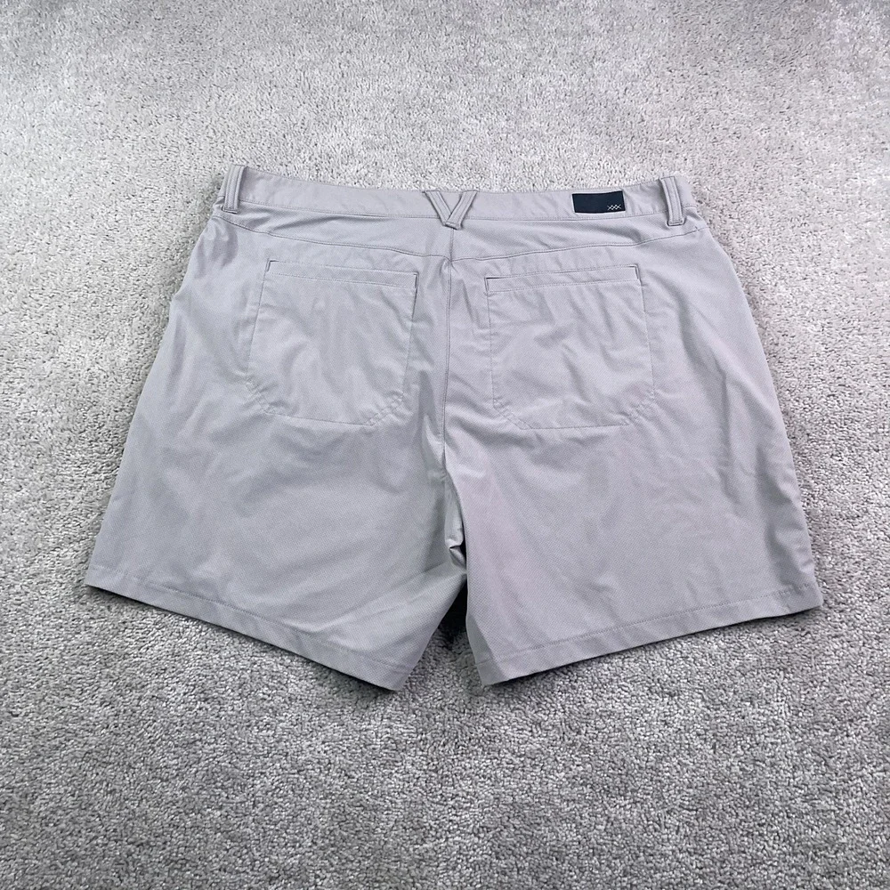 Rhone Shorts Mens 36 Grey Momentum 7 Inch Golf Performance Stretch Chino